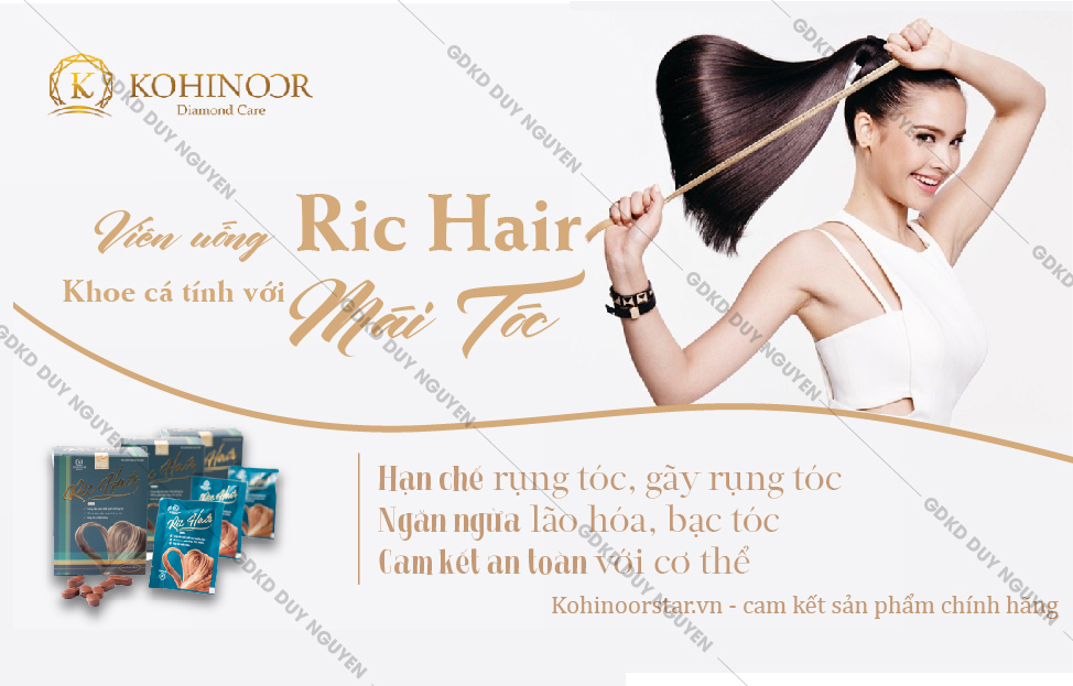 quang cao vien uong ric hair
